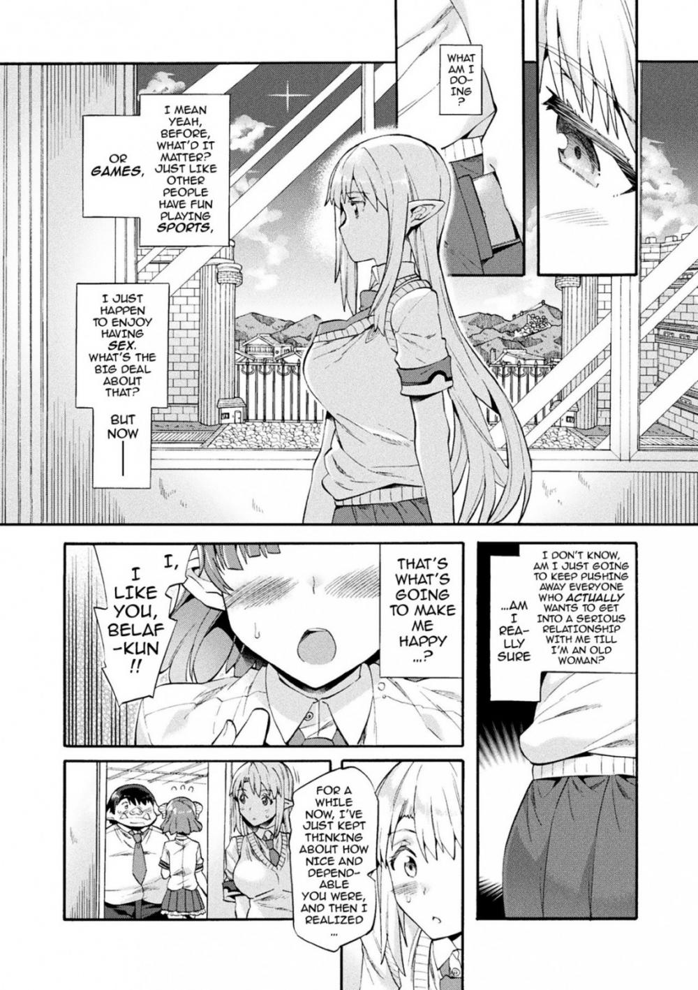 Hentai Manga Comic-Bitch School President Elf's First Time With a Virgin Orc-Chapter 3-3